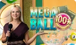 Mega Ball — kasyno na żywo w Lucky Lion Casino